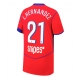 Paris Saint-Germain Lucas Hernandez #21 Tredjedrakt 2025-26 Kortermet
